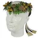 Couronne de tête en chêne, 8 garnitures en argent