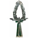 Couronne de section entièrement en argent