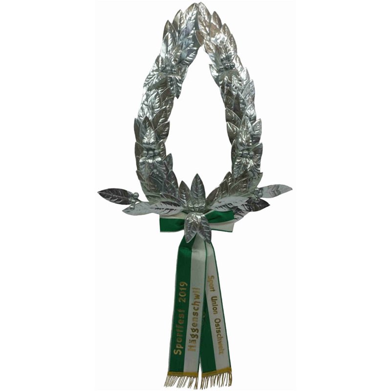 Couronne de section entièrement en argent