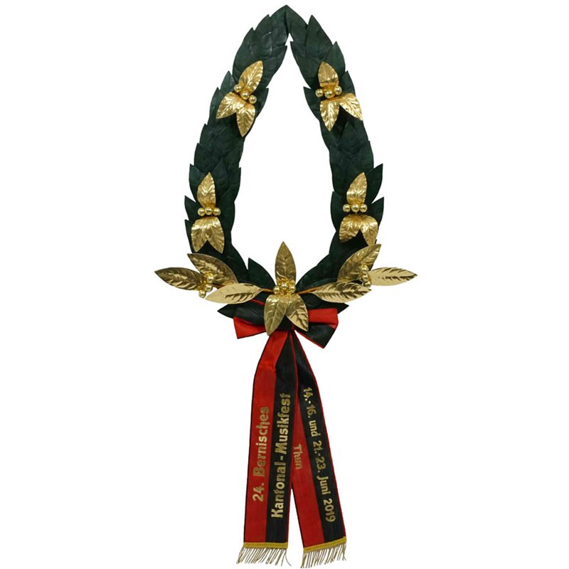 Couronne de section avec 42 garnitures en or