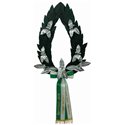 Couronne de section avec 42 garnitures en argent