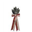 Palme 5 feuilles, entièrement en argent
