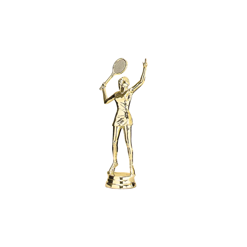 Figurine sportive tennis féminin - D09