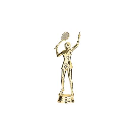 Figurine sportive tennis féminin - D09