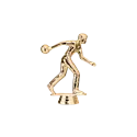 Figurine sportive bowling - D102