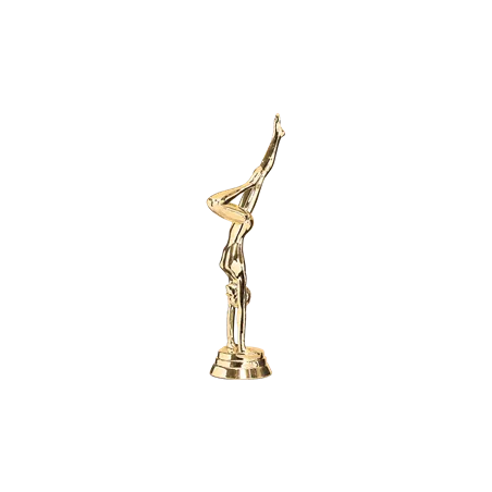 Figurine sportive gym féminine - D108