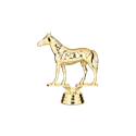 Figurine sportive cheval - D11