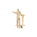 Figurine sportive orateur - D117