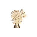 Figurine sportive fléchette - D118