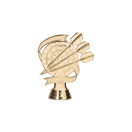 Figurine sportive fléchette - D118