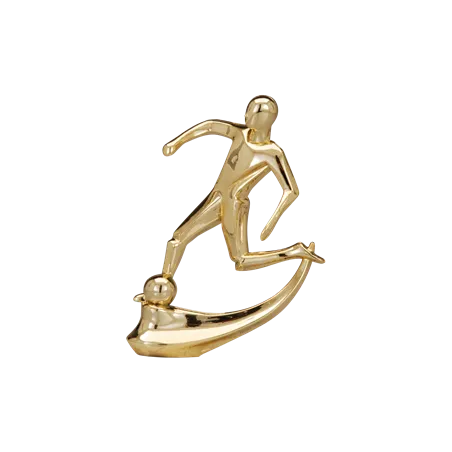 Figurine sportive foot - D120