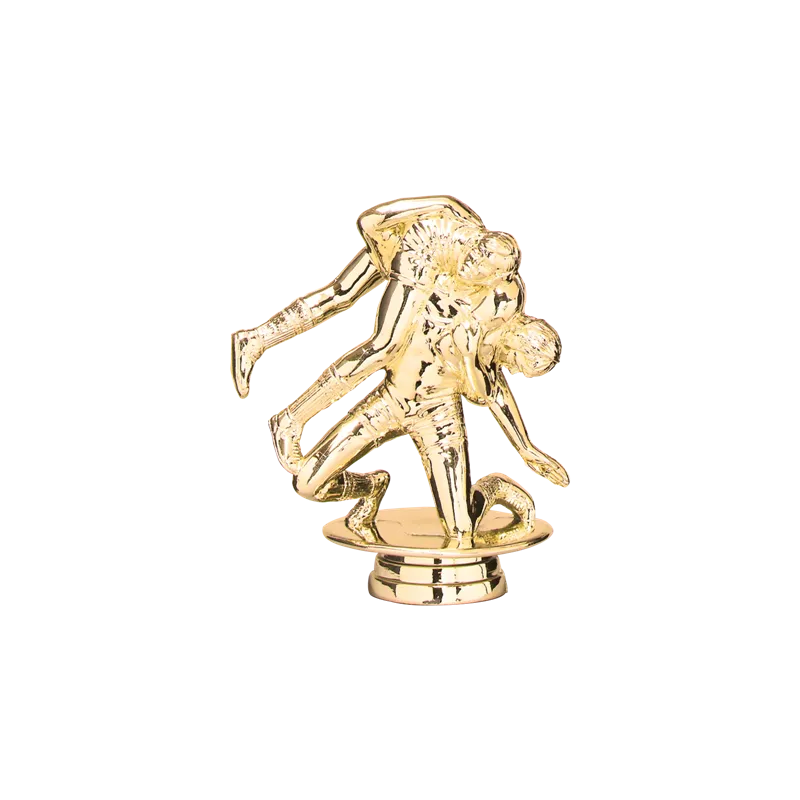 Figurine sportive lutte - D122