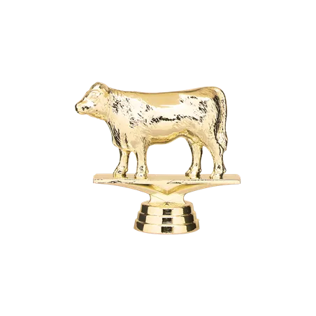 Figurine sportive veau - D129