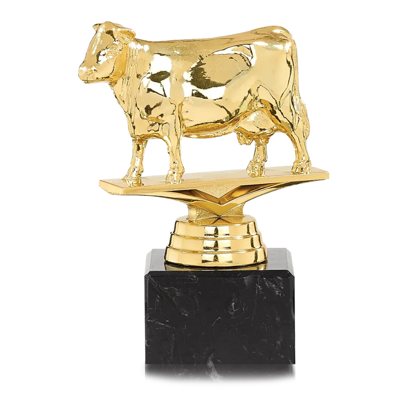 Figurine sportive vache - D13