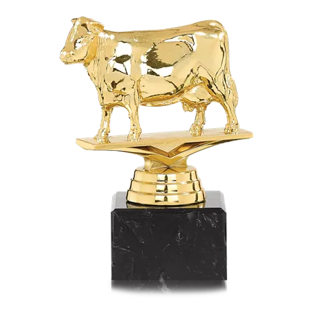 Figurine sportive vache - D13