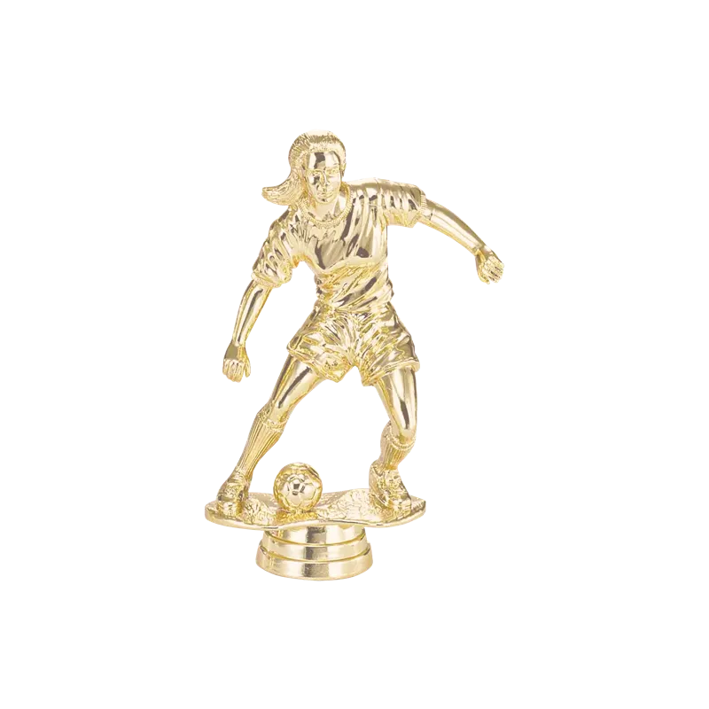 Figurine sportive foot féminin - D136