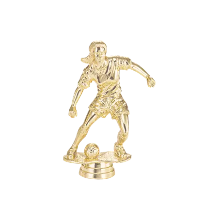 Figurine sportive foot féminin - D136