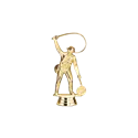 Figurine sportive pêcheur - D22