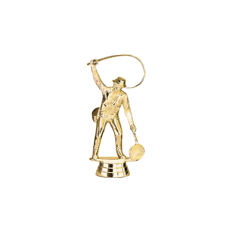 Figurine sportive pêcheur - D22