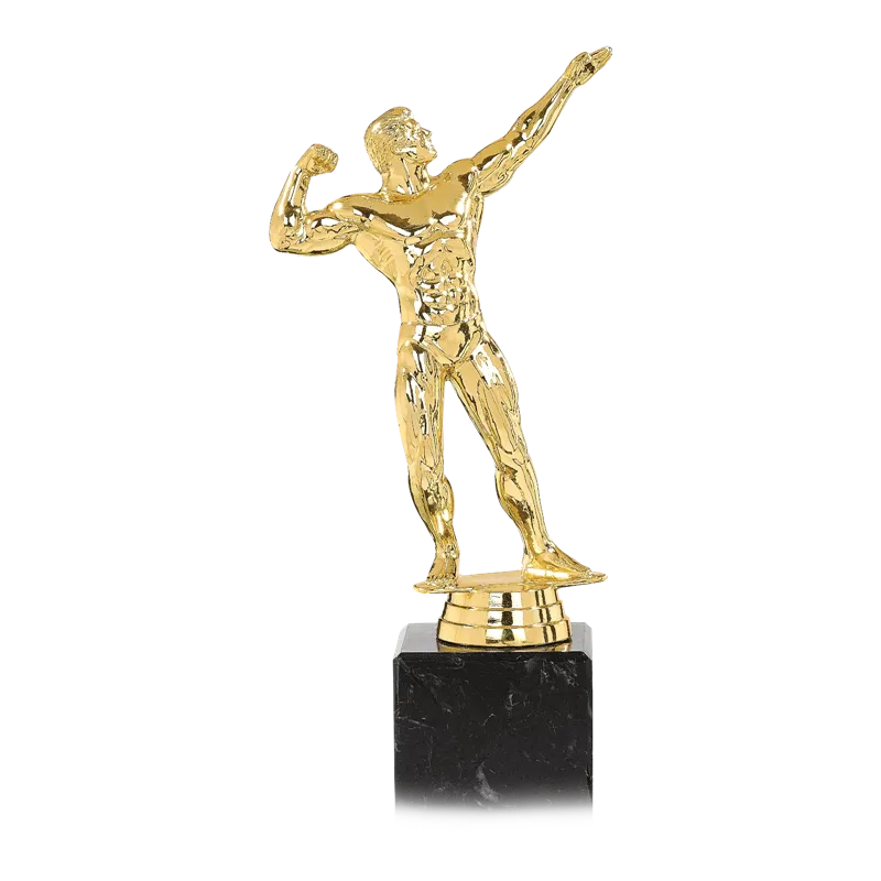 Figurine sportive musculation homme - D35