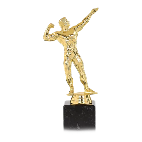 Figurine sportive musculation homme - D35