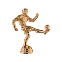 Figurine sportive football - D36C