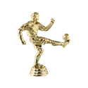 Figurine sportive football dorée - D36G