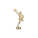 Figurine sportive pom pom girl - D47