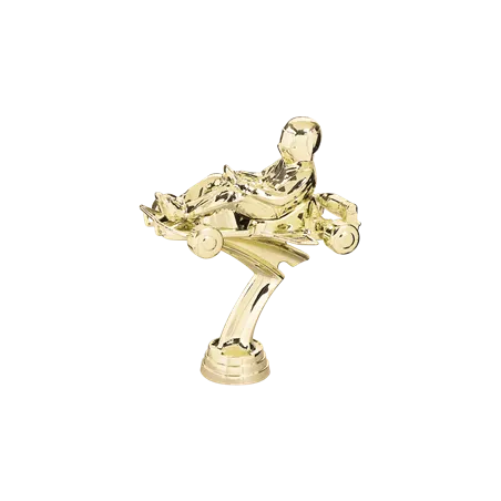 Figurine sportive karting - D48