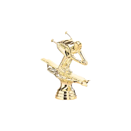 Figurine sportive ski - D52