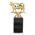 Figurine sportive taureau - D57