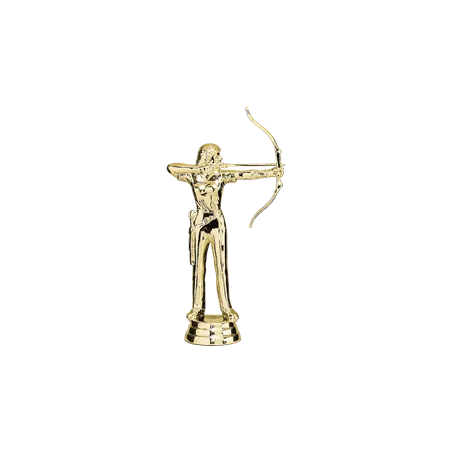 Figurine sportive Tir à l'arc féminin - D69
