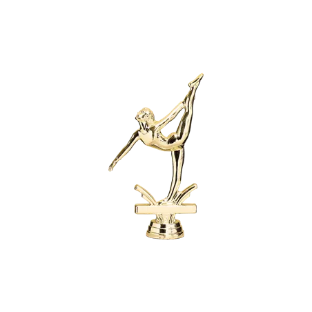Figurine sportive gym féminine - D72