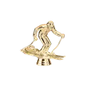 Figurine sportive ski - D76