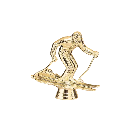 Figurine sportive ski - D76