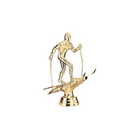 Figurine sportive ski de fond - D78