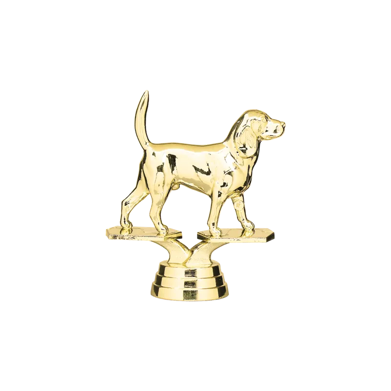 Figurine sportive chien - D84