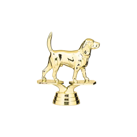 Figurine sportive chien - D84