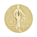 Pastille rigide autocollante - CK039