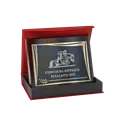 Plaque de distinction avec écrin - 186-51