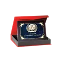 Plaque de distinction avec écrin - 187-45