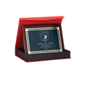 Plaque de distinction avec écrin - 187-61