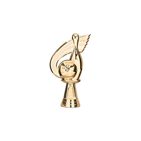 Figurines sportives dorées