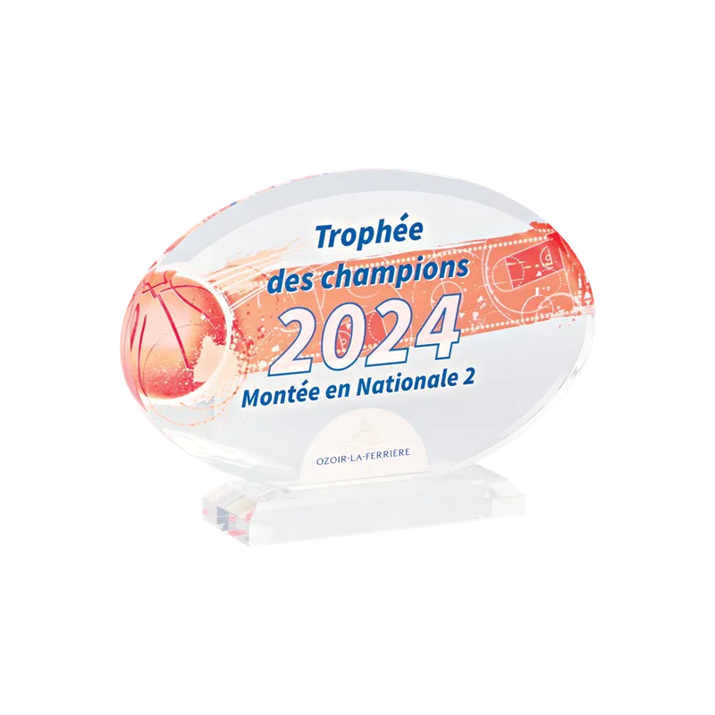 Trophée en acrylique P.160 18X25 - 159-71