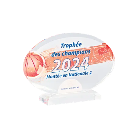 Trophée en acrylique P.160 18X25 - 159-71