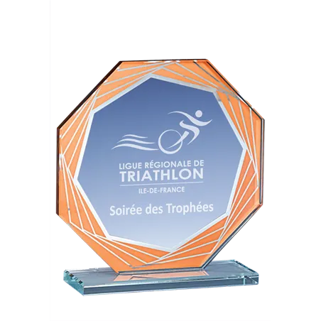 Trophée en verre P.160 - 160-41