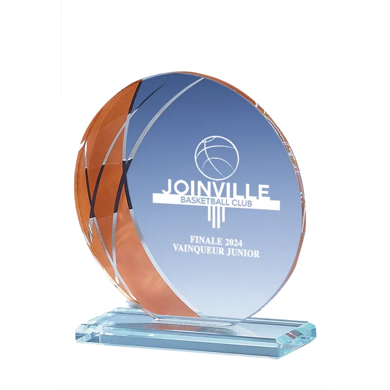 Trophée en verre P.161 Cuivre - 161-11