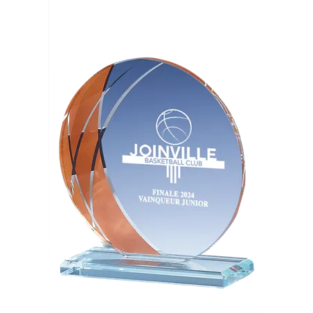 Trophée en verre P.161 Cuivre - 161-11