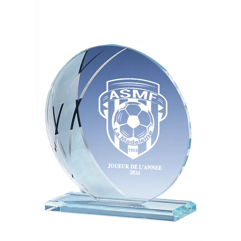 Trophée en verre P.161 Gent - 161-12