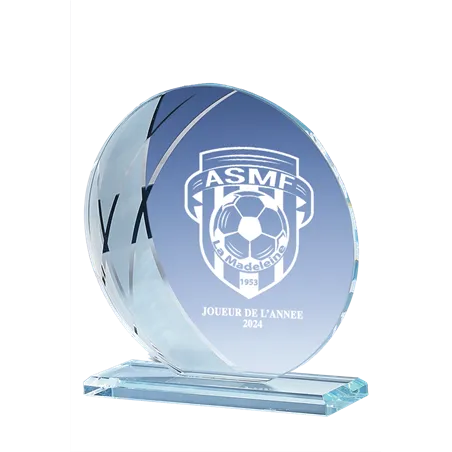 Trophée en verre P.161 Gent - 161-12